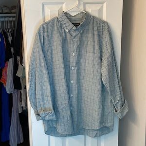 Men’s J.Crew Mercantile Button Down Shirt in Green Plaid